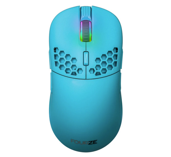 Fourze GM900 wireless gaming mouse cyaan Top Merken Winkel